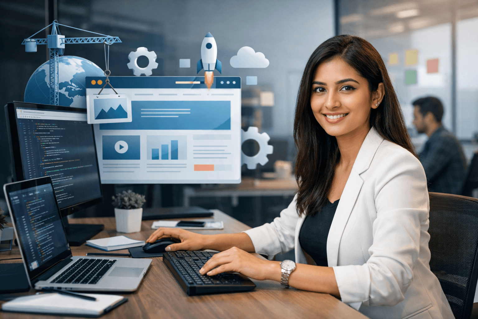 Corporate website development in Bangalore by BharatSoftX