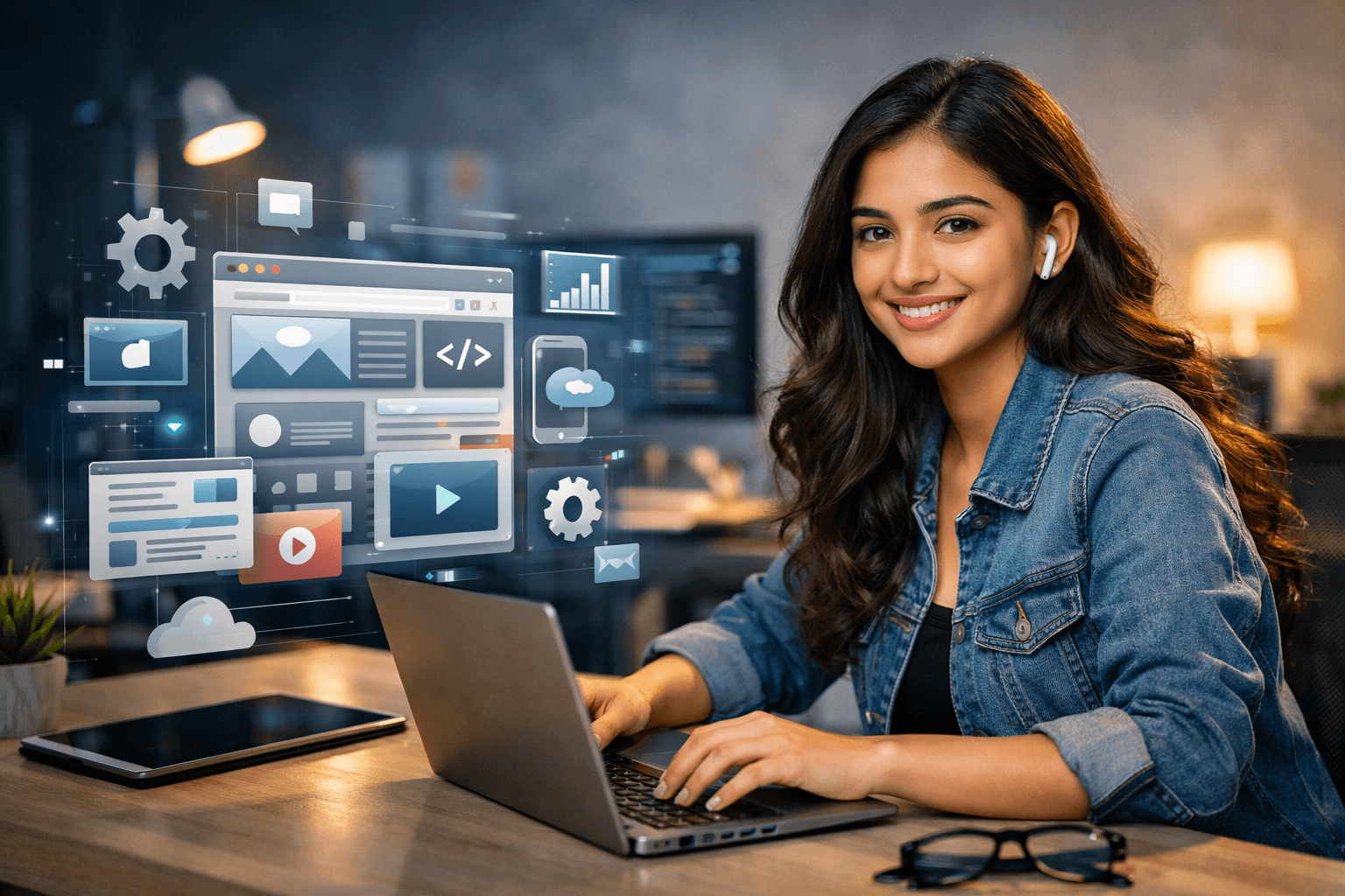 Dynamic website development in Bangalore by BharatSoftX