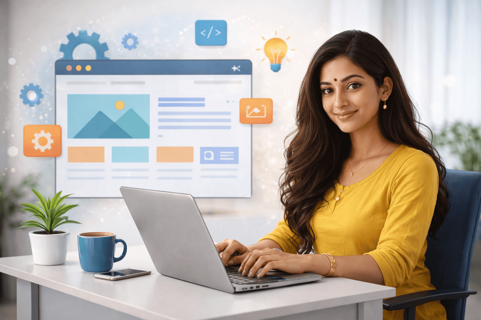 Static website development in Bangalore by BharatSoftX